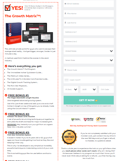 The Growth Matrix Checkout